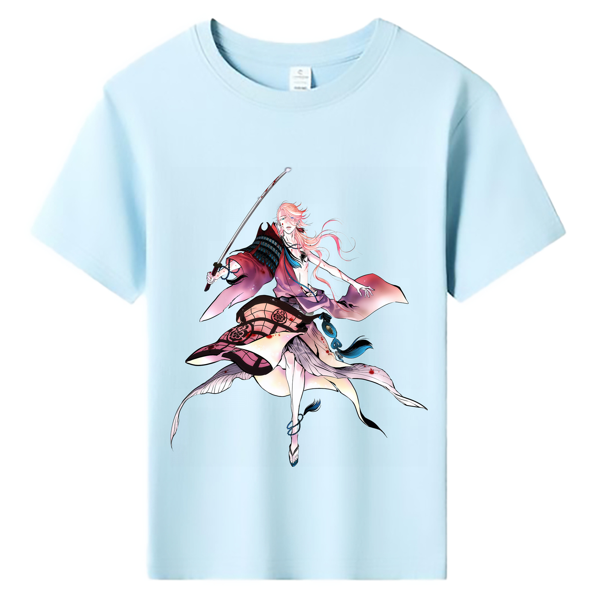 （画像用） 刀剣乱舞 Touken Ranbu 綿100％キッズTシャツ（フロントプリント）